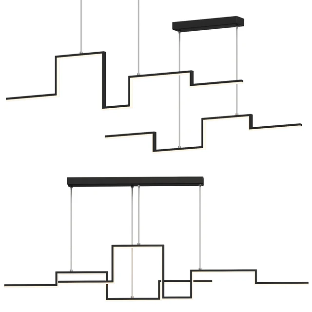 Nordic Geometry Linear - Pendant — Скачать