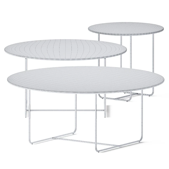 Metal Round Coffee Table Laura by Jori — Скачать