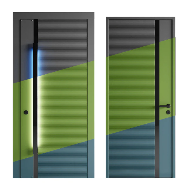 Entrance and interior door — Descargar