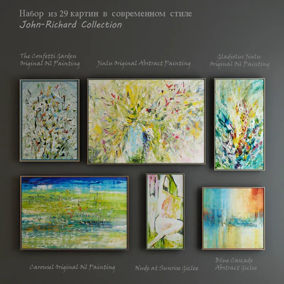 Набор современных картин John-Richard Collection — Вид 1