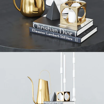 CB2 Darbuka brass coffee table — Вид 3