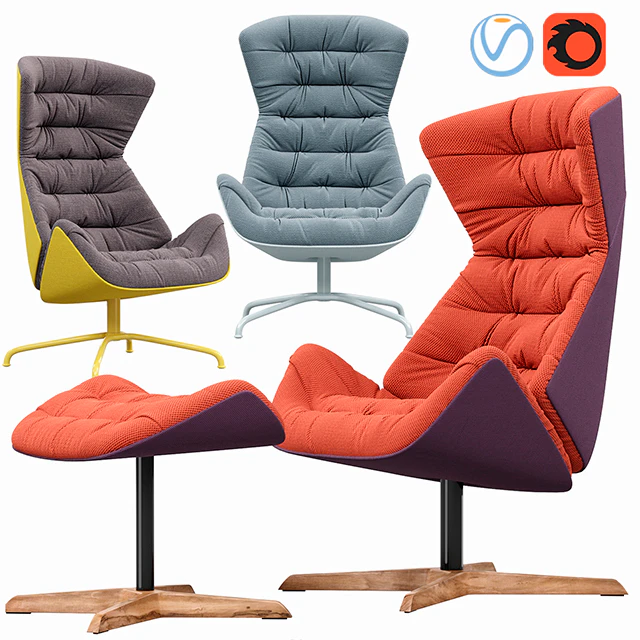 Thonet lounge chair 808 — Скачать