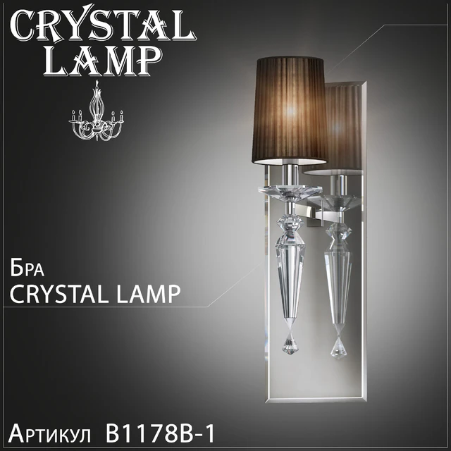 Бра Crystal Lamp Falcetto B1178B-1 — Скачать