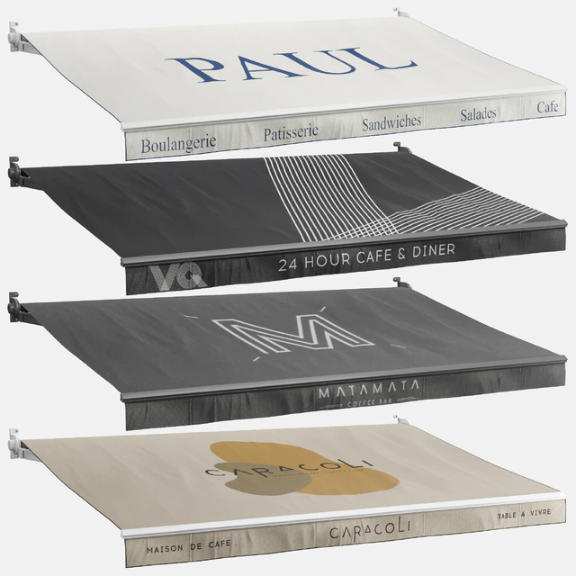 Awnings set 1 (cafe) — Descargar