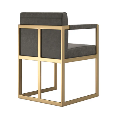 RH Wexler Leather Armchair — Ver 4