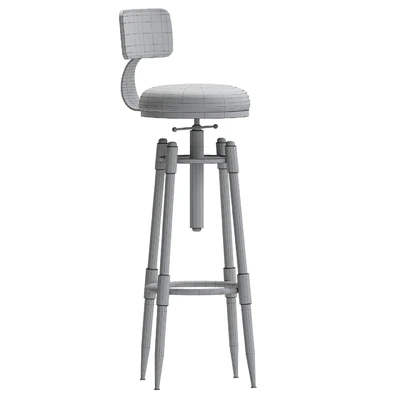 Adjustable Counter Height Bar Stools — Ver 3