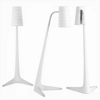 Vladimir Kagan 2080 Cygnet Floor Lamp — Ver 3