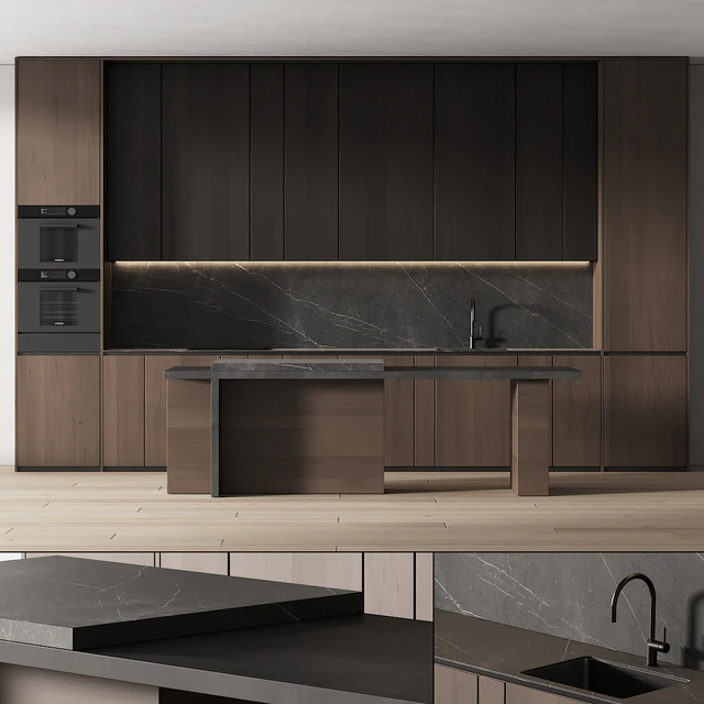 241 modern kitchen 14 minimal modern kitchen with island 05 — Скачать