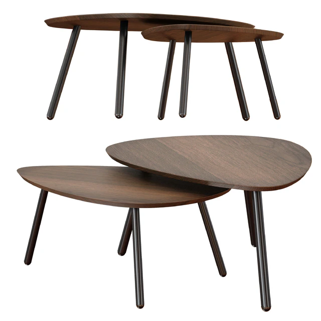 Журнальный столик HENDRIX NESTING COFFEE TABLE — Скачать