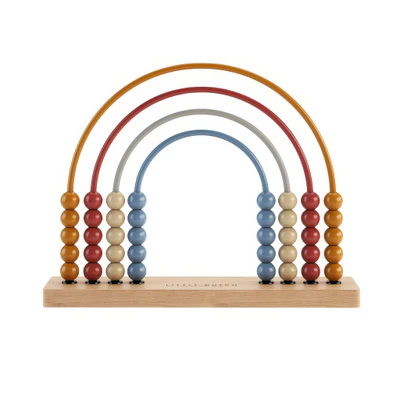 rainbow abacus pure nature toy by little dutch — descargar