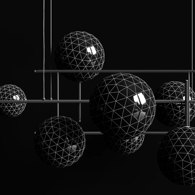 Chandelier Gallotti & Radice Bolle horizontal big — Descargar