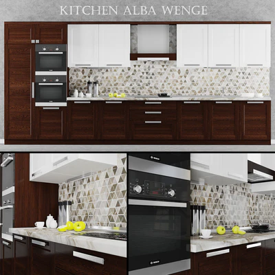 Kitchen Alba Wenge — Ver 1