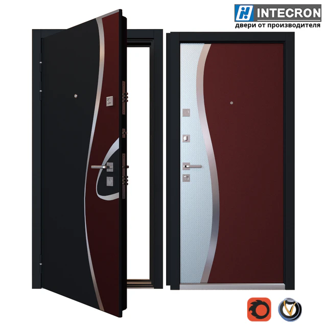 Входная металлическая дверь INTECRON WAVE — Скачать