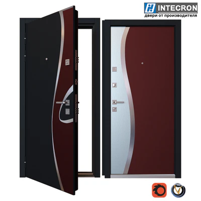 Входная металлическая дверь INTECRON WAVE — Вид 1