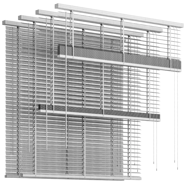 Wooden blinds 03, Folding wooden blinds — Descargar