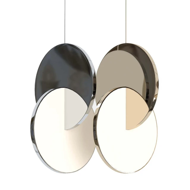 LEE BROOM ECLIPSE PENDANT GOLD / CHROME — Descargar