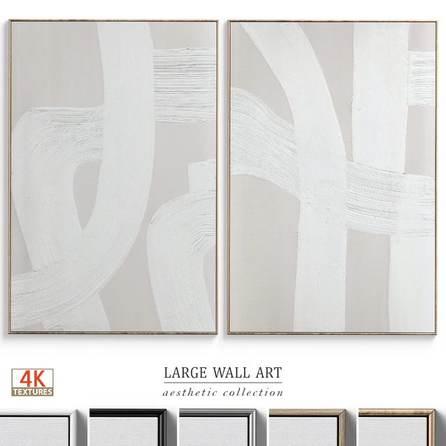 Abstract Textural Plaster Wall Art C-399 — Descargar