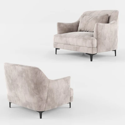 KARE Proud Gray Armchair — Ver 5