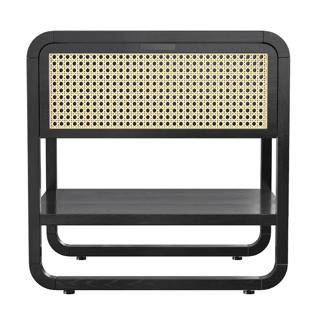 Crate and Barrel - Anaise Cane Nightstand — Скачать