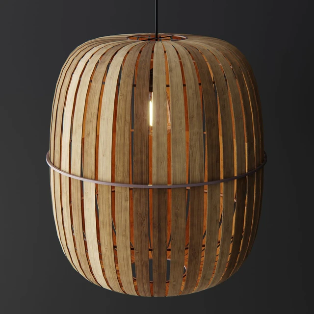 Ay Illuminate Kiwi Wren Bamboo Lamps — Скачать