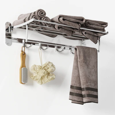 Zangra Foldaway Towel Rack — Вид 1
