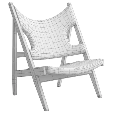 Sheepskin Knitting Chair by Menu — View 4