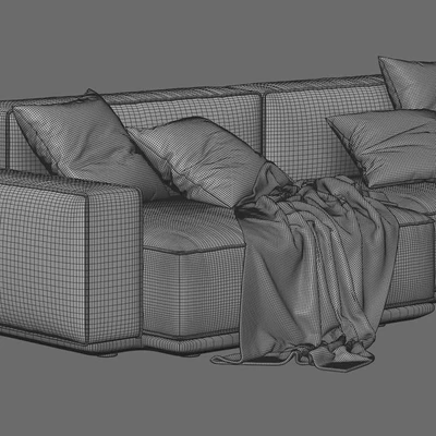 Arflex Marechiaro Chaise Longue Sofa — Ver 4