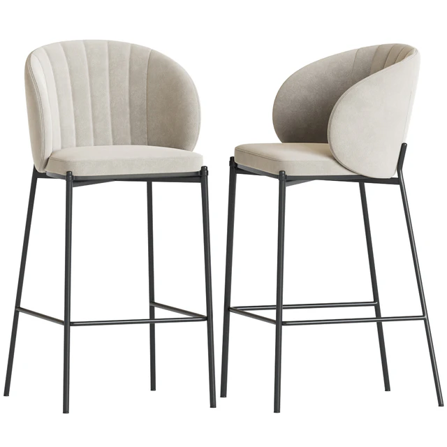 Bar stool Cruz Shell — Скачать