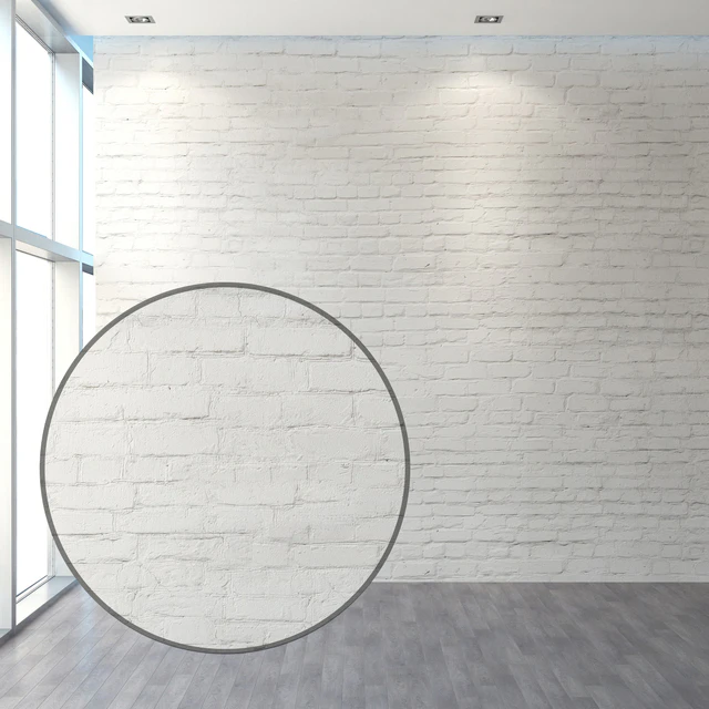 Aged brickwork of white brick — Descargar