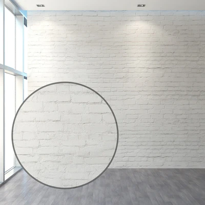Aged brickwork of white brick — Ver 1
