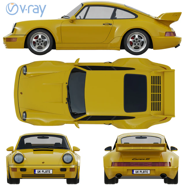 Porsche 911 3.8 Carrera RS (964) — Скачать