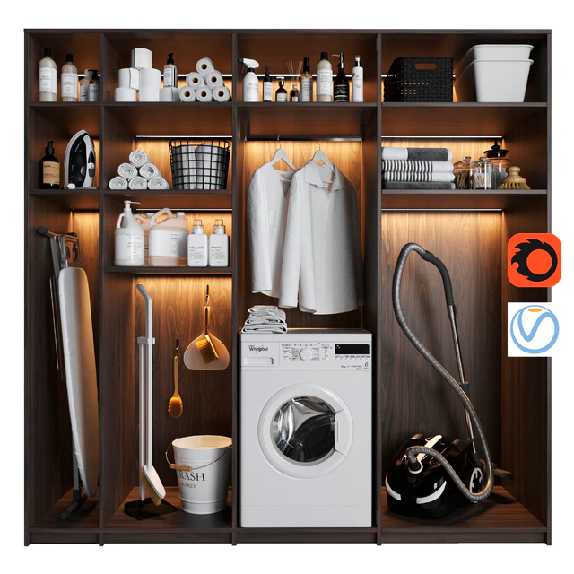 Набор для постирочной 3 — Скачать