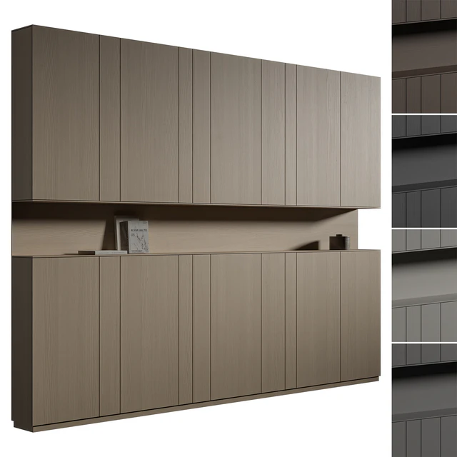 Bookshelf and decor rack, closet — Descargar