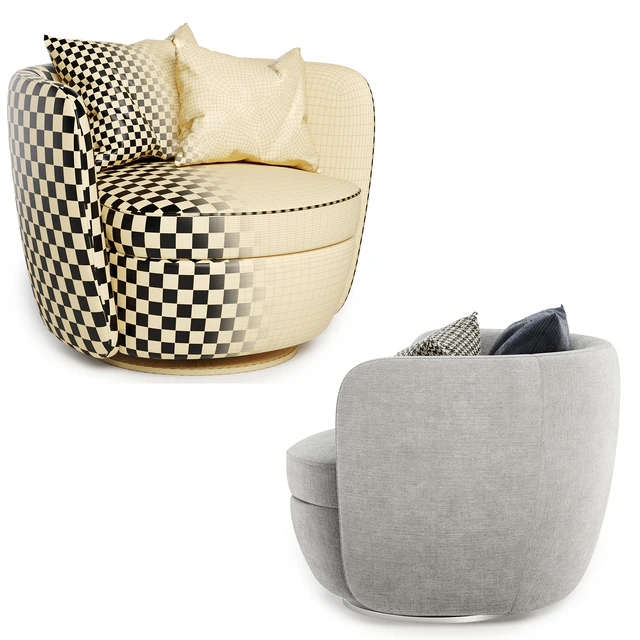 Bellagio swivel armchair — Скачать