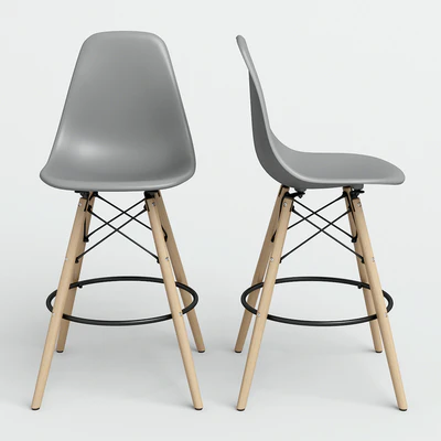 Chair Eames Style DSW bar. — View 1
