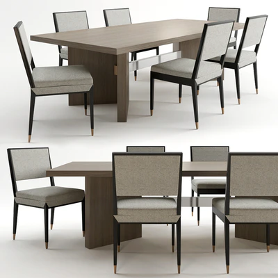 Calvin table and tivoli chair — Ver 1