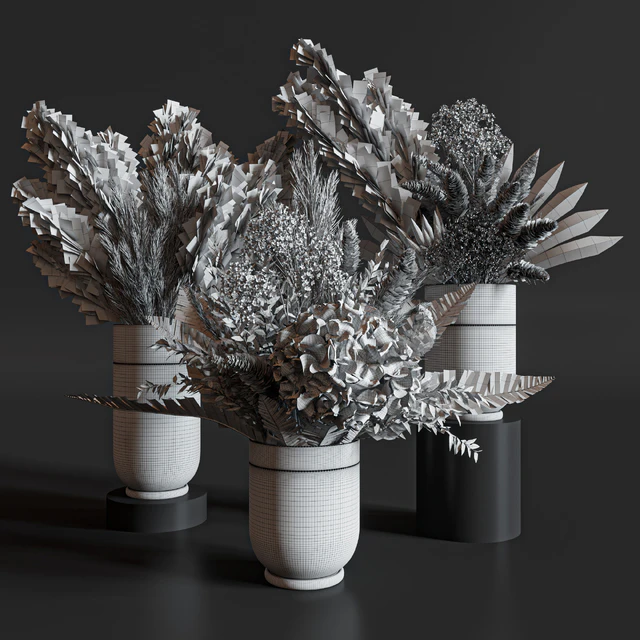 Flower Set 010 Pampas. — Descargar