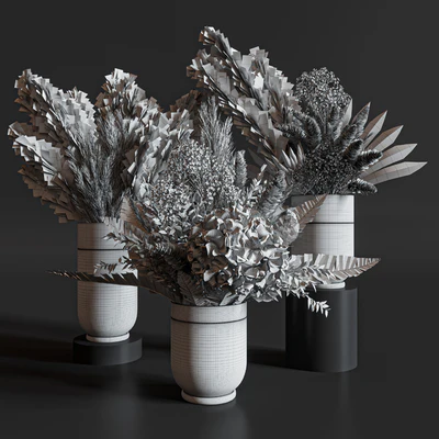Flower Set 010 Pampas. — Ver 5