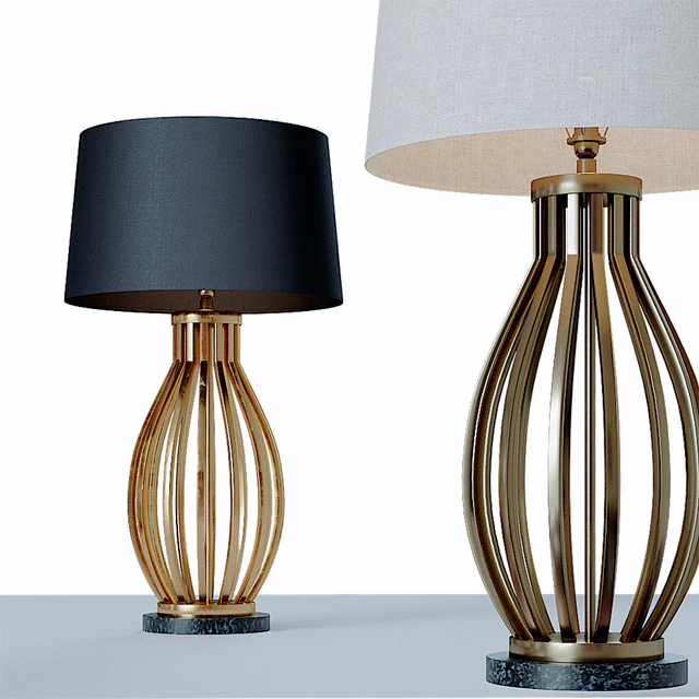 Grand Scale Architectural Vase Form Buffet Lamp — Descargar