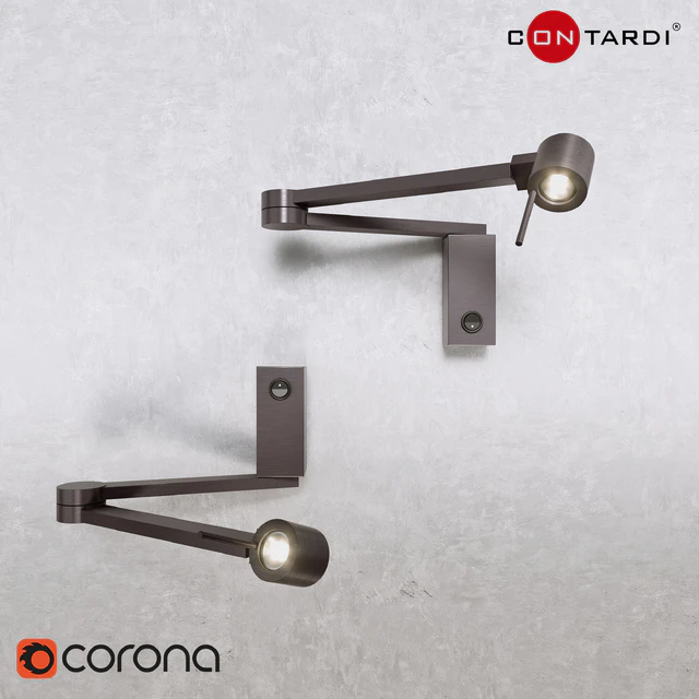 Manhattan Lamp - Contardi (Rigged Model) — Скачать