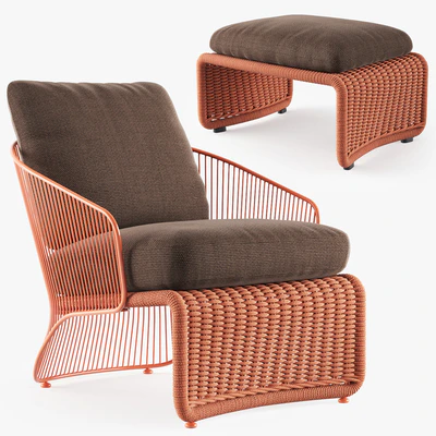 MINOTTI COLETTE outdoor armchair — Ver 5