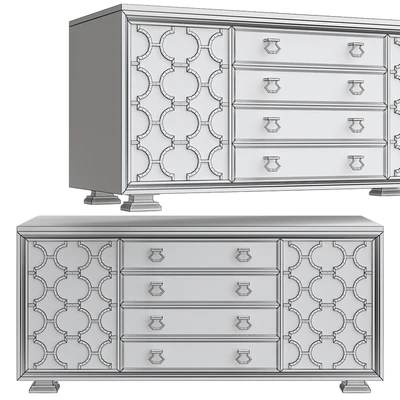 Santa Barbara Stone Top Dining Console — Ver 2