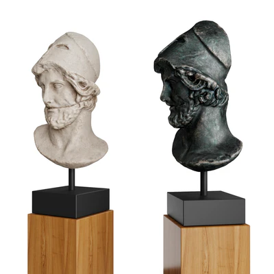 Hermes with helmet bust — Ver 5