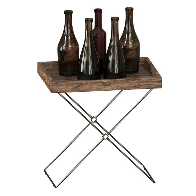 Bottle set with table — Скачать