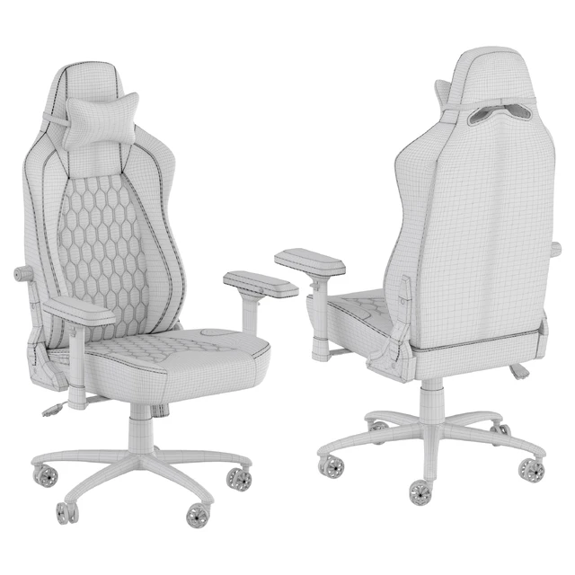 Ergonomic High Back Gaming Chair with Armrests, Headrest Pillow and Adjustable Lumbar Support SY-088 Flash Furniture — Descargar