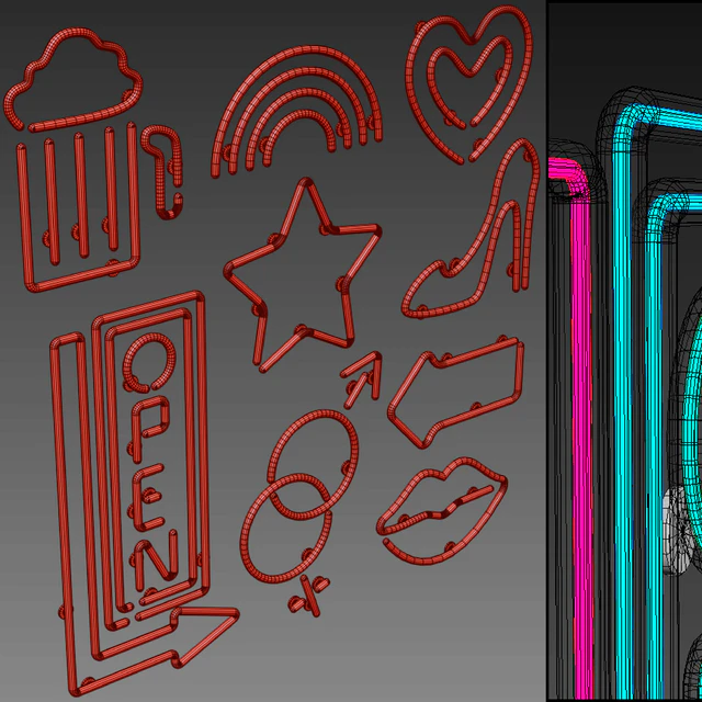 Light modules. Set 12. Neon — Скачать