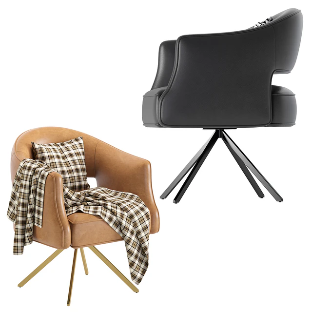 Coco Republic Terrace Desk Chair Leather — Скачать