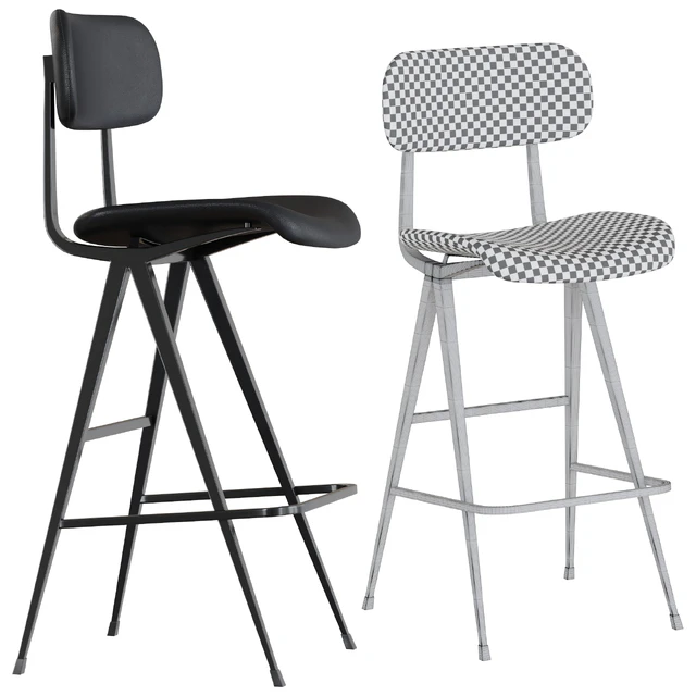 Industry West Madwell Bar Stool Leather — Скачать