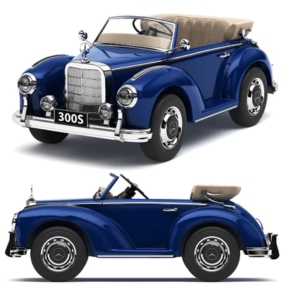 Children's electric car Mercedes-Benz 300S — Ver 1