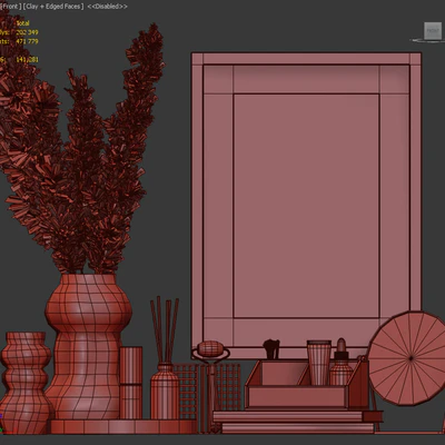 Decorative set HM for dressing table — Ver 5